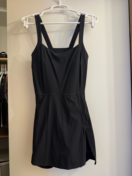JoyLab Dresses & Skirts - JoyLab Black Mini Skort Dress with Side Slit